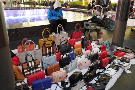 new york times fake bags|fake handbags nyc.